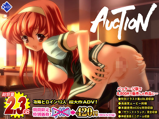 【期間限定70％OFF】AUCTION -てんこ盛り完全版-【豪華特典付！】